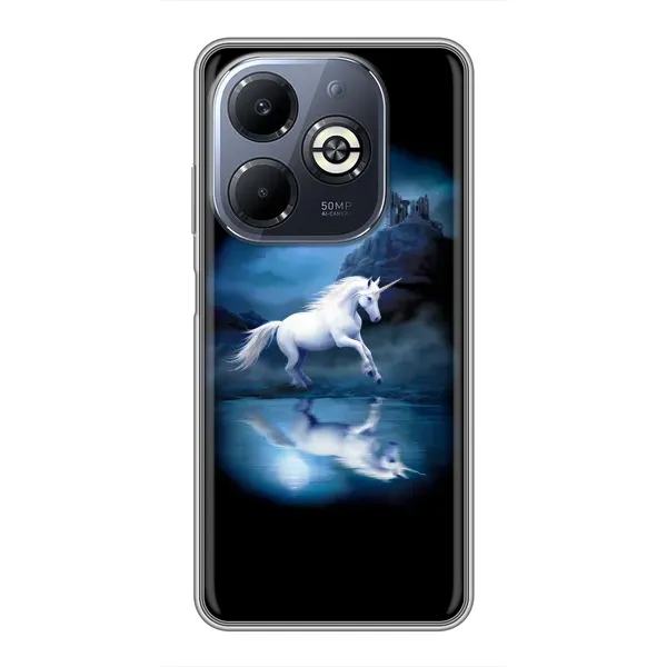 Чохол з принтом «Єдиноріг» для Infinix Smart 8 Plus