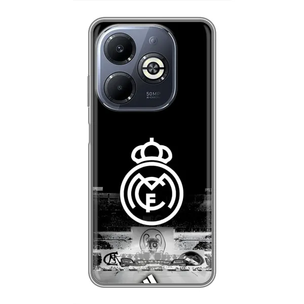 Чохол з принтом «емблема Реал Мадрид» для Infinix Smart 8 Plus