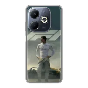 Чохол з принтом «Формула 1» для Infinix Smart 8 Plus