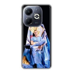 Чохли з футболістом Ерлінг Холанд для Infinix Smart 8 Plus (AlphaPrint) (футболіст Холанн)