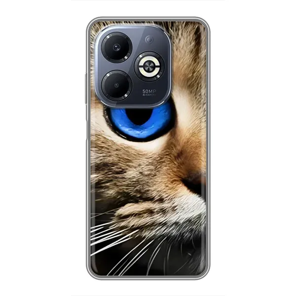 Чохол з принтом «Око кота» для Infinix Smart 8 Plus