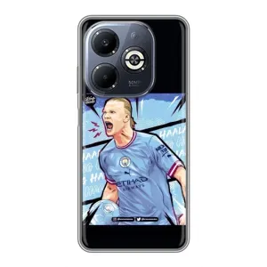 Чохли з футболістом Ерлінг Холанд для Infinix Smart 8 Plus (AlphaPrint) (гол Ерлінг Холанд)