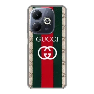 Чохли GUCCI для Інфінікс Смарт 8 Плюс (AlphaPrint) (Gucci дизайн)