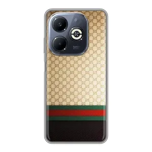 Чохли GUCCI для Інфінікс Смарт 8 Плюс (AlphaPrint) (Гуччі Фон)