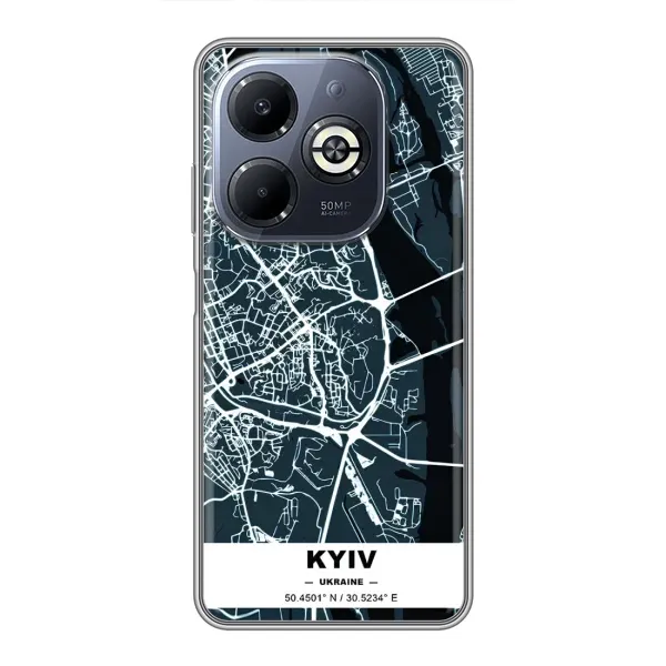 Чохол з принтом «Київ» для Infinix Smart 8 Plus