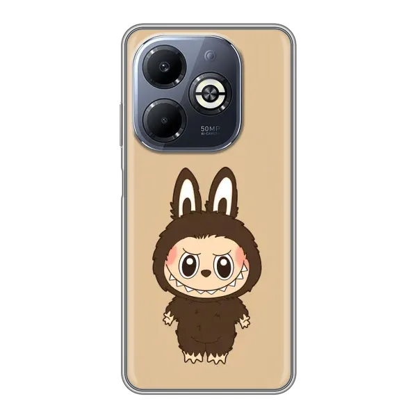 Чохол з принтом «Bored Ape в червоному» для Infinix Smart 8 Plus