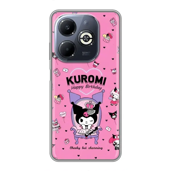 Чохол з принтом «KUROMI» для Infinix Smart 8 Plus