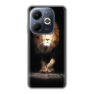 Чохол з картинкою ЛЕВ для Infinix Smart 8 Plus (VPrint) (Лев)