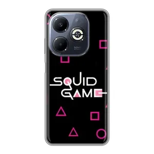 Чохол з принтом «Патерн Гра кальмара» для Infinix Smart 8 Plus