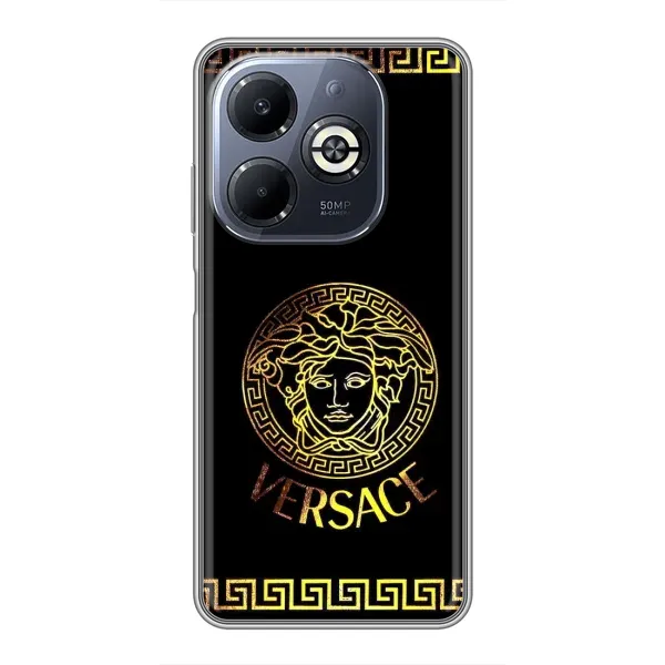 Чохол з принтом «Logo Versace» для Infinix Smart 8 Plus
