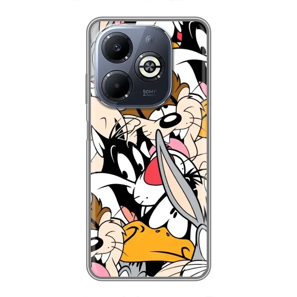 Чохол з принтом «Looney Tunes» для Infinix Smart 8 Plus