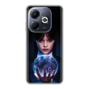 Чохол з принтом «Магічна сфера Венздей» для Infinix Smart 8 Plus