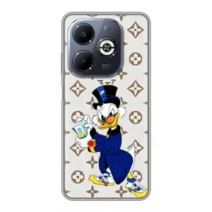 Чехли для Infinix Smart 8 Plus - Скрудж МакДак Louis Vuitton (PREMIUMPrint) (Макдак на стилі)