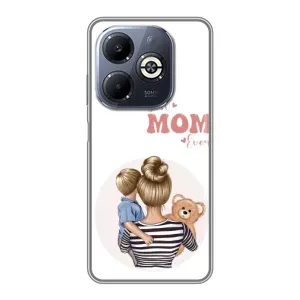 Чехлы для мамы на Infinix Smart 8 Plus (Мама и сын)