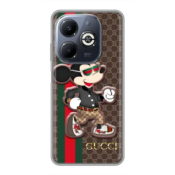 Чохол з принтом «Маус Гуччі» для Infinix Smart 8 Plus Чохол з принтом «Маус Гуччі» для Infinix Smart 8 Plus