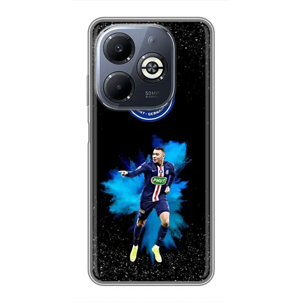 Чохол з принтом «Мбаппе ПСЖ» для Infinix Smart 8 Plus