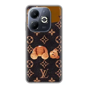 Бренднові Чохли для Infinix Smart 8 Plus - (PREMIUMPrint) (Ведмедик без голови)