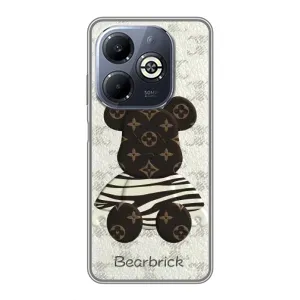 Круті Чохли Луі Віттон для Infinix Smart 8 Plus (AlphaPrint) (Ведмідь LV)