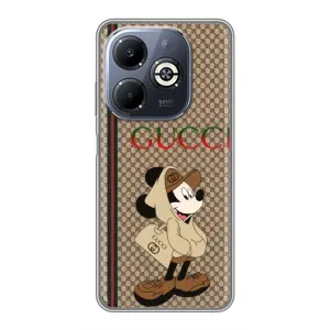 Чохли GUCCI для Інфінікс Смарт 8 Плюс (AlphaPrint) (Mickey GUCCI)