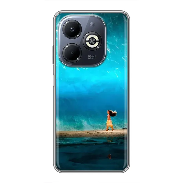 Чохол з принтом «Океан Моана» для Infinix Smart 8 Plus