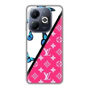 Бренднові Чохли для Infinix Smart 8 Plus - (PREMIUMPrint) (Мода LV)