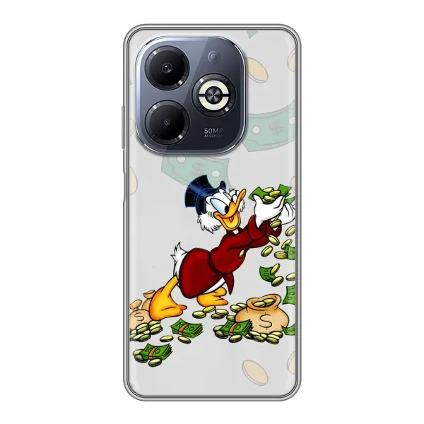 Чохол з принтом «Money» для Infinix Smart 8 Plus