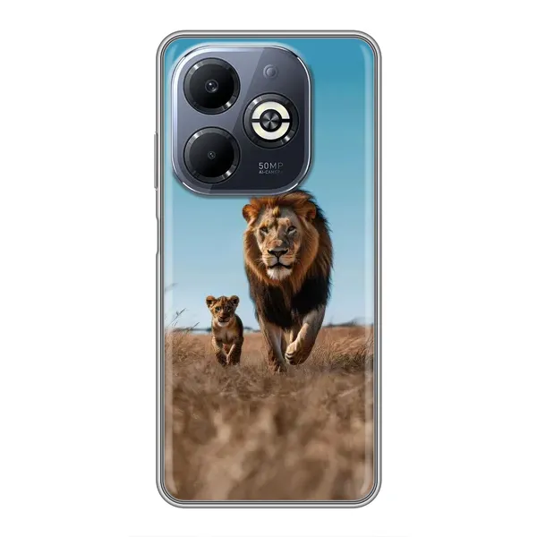 Чохол з принтом «Мусафа та Сімба» для Infinix Smart 8 Plus