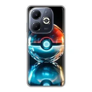Чохол з Пікачу на Infinix Smart 8 Plus (М'яч Пікачу)