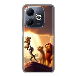 Чохол з принтом «Сімба на презентації» для Infinix Smart 8 Plus