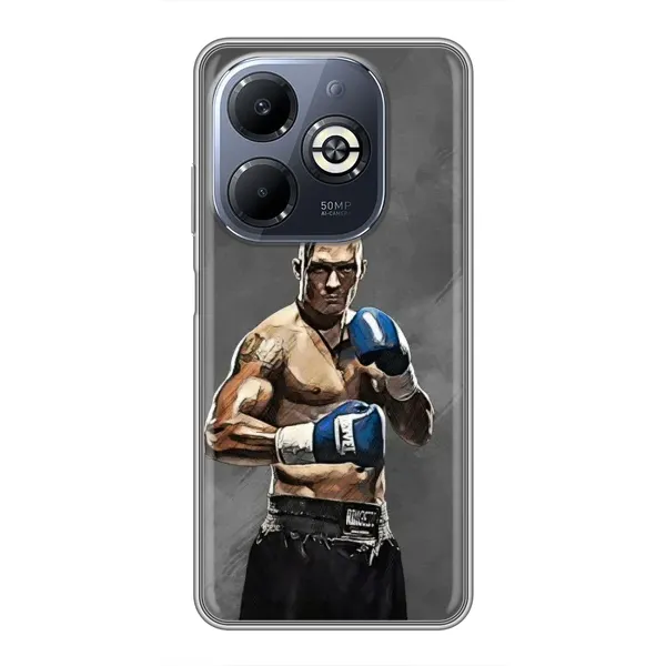 Чохол з принтом «Олександр Усик» для Infinix Smart 8 Plus