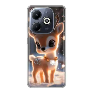 Чохол з принтом «Оленятко» для Infinix Smart 8 Plus