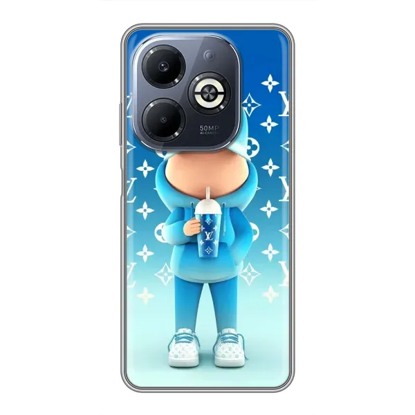 Чохол з принтом «Хлопець LV» для Infinix Smart 8 Plus Чохол з принтом «Хлопець LV» для Infinix Smart 8 Plus