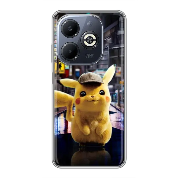 Чохол з принтом «Пикачу» для Infinix Smart 8 Plus