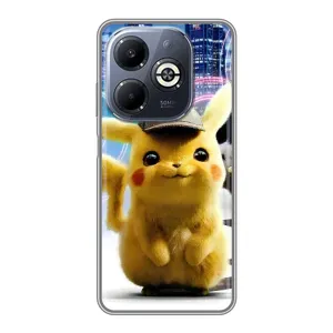Чохол з Пікачу на Infinix Smart 8 Plus (Пікачу в місті)