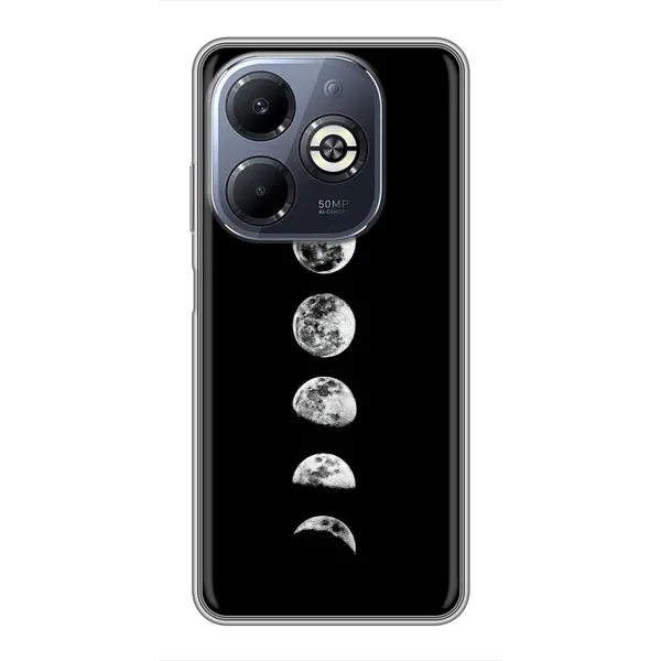 Чехол с принтом «Планеты» для Infinix Smart 8 Plus
