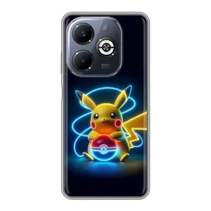 Чохол з Пікачу на Infinix Smart 8 Plus (Покемон)