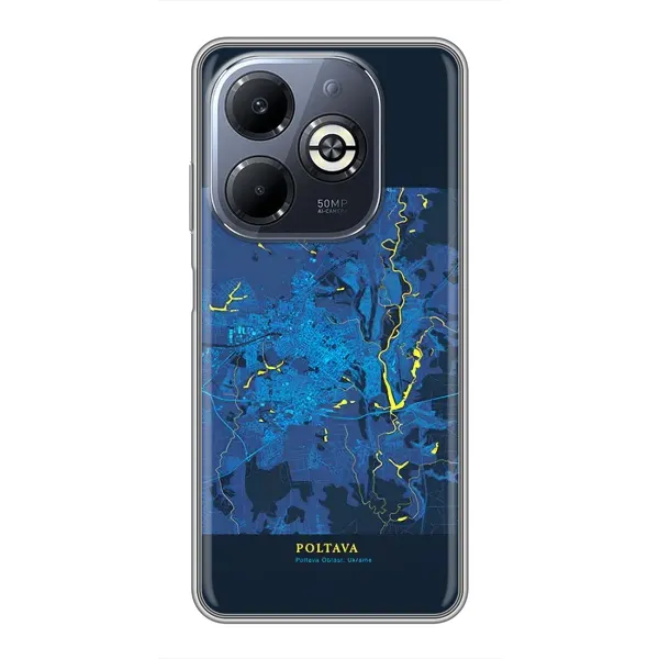 Чохол з принтом «Полтава» для Infinix Smart 8 Plus