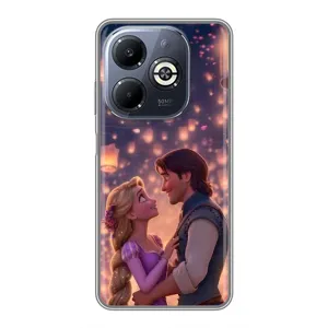 Чохол Рапунцель для Infinix Smart 8 Plus (Принцеса та принц)
