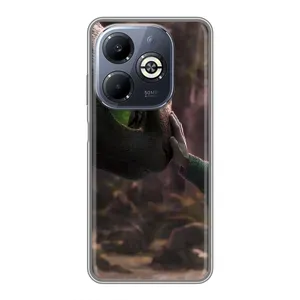 Чохол з принтом «Сцена з драконом» для Infinix Smart 8 Plus