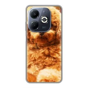 Чохли з собаками для Infinix Smart 8 Plus (VPrint) (Цуценя Бішон)