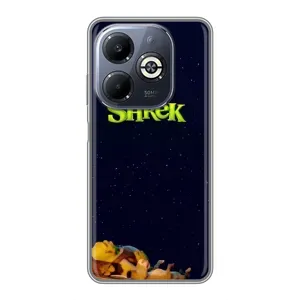Чохол з принтом «Відпочиваючий Шрек» для Infinix Smart 8 Plus