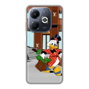 Чехли для Infinix Smart 8 Plus - Скрудж МакДак Louis Vuitton (PREMIUMPrint) (Скрудж ЛВ)