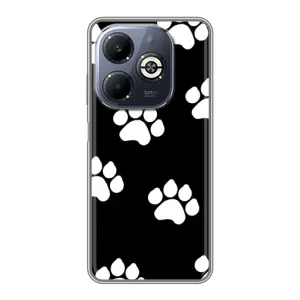 Чохли з собаками для Infinix Smart 8 Plus (VPrint) (Сліди собаки)