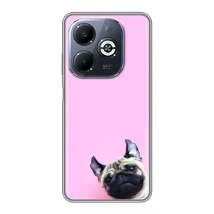 Чохли з собаками для Infinix Smart 8 Plus (VPrint) (Смішна собака)
