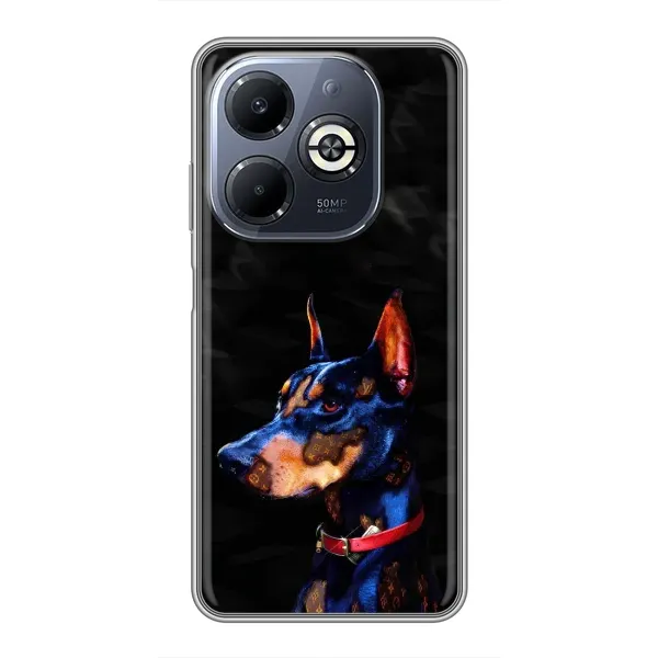 Чохол з принтом «Собака» для Infinix Smart 8 Plus