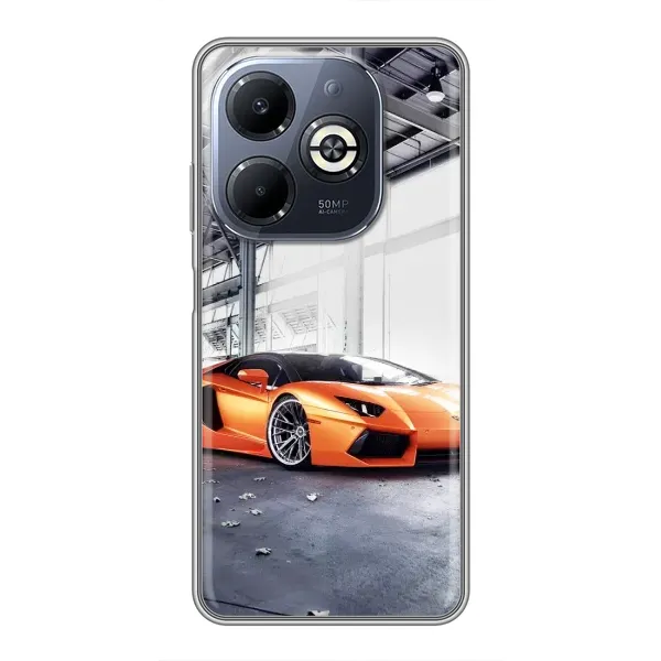 Чохол з принтом «Sport Car» для Infinix Smart 8 Plus