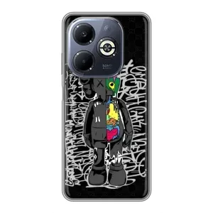 Чохли для Infinix Smart 8 Plus - Bearbrick Louis Vuitton (PREMIUMPrint) (Стиль Bearbrick)