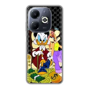 Чехли для Infinix Smart 8 Plus - Скрудж МакДак Louis Vuitton (PREMIUMPrint) (Стильна Утка)