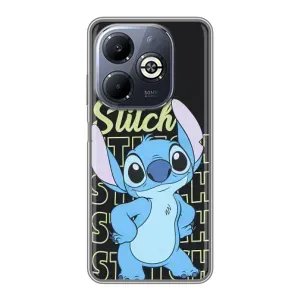 Чохол з принтом Стіч на Infinix Smart 8 Plus