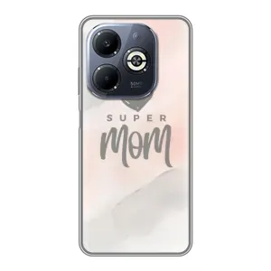 Чехлы для мамы на Infinix Smart 8 Plus (Супер мама)